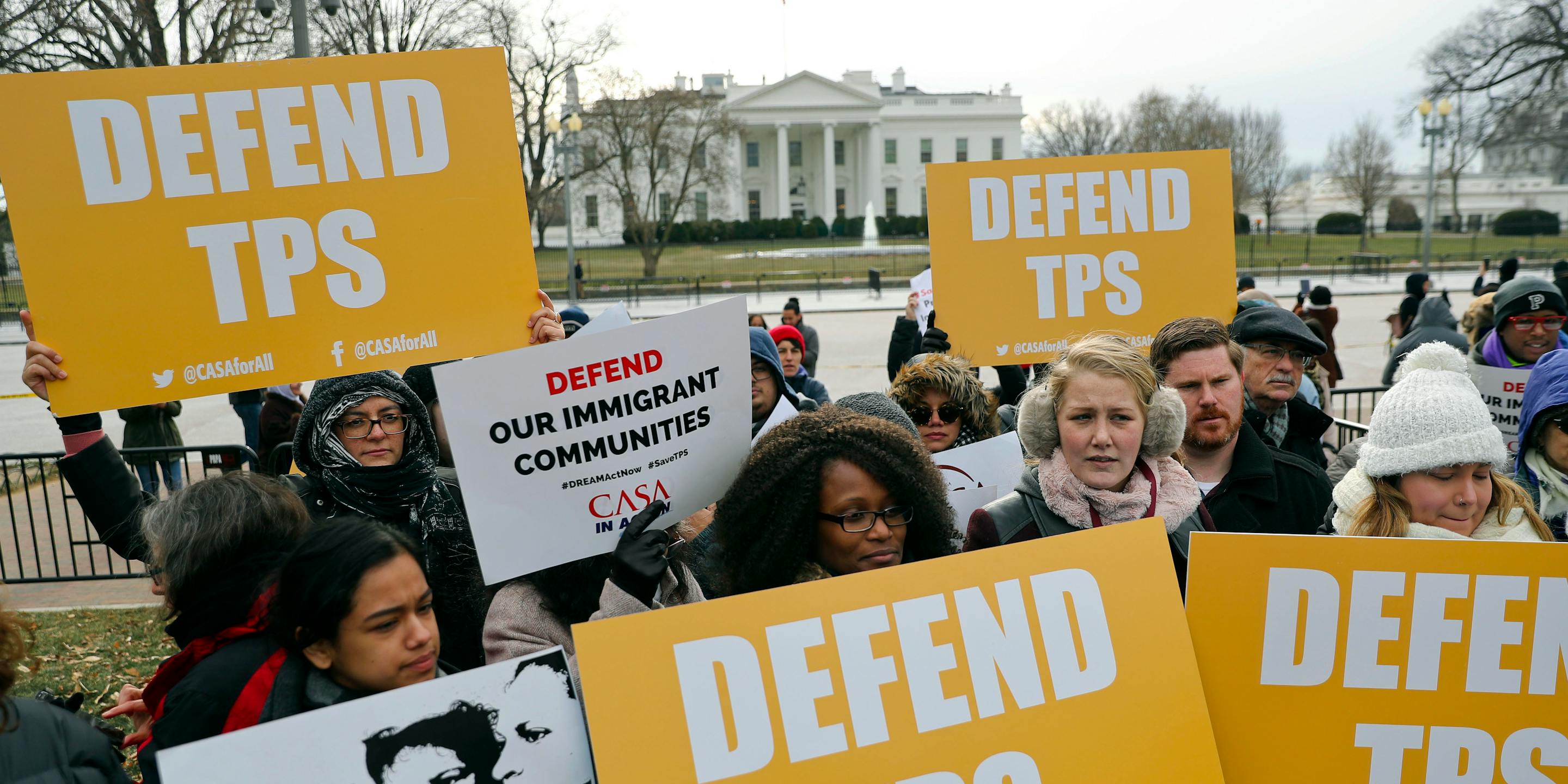 Trump's "Shithole Countries" Remark at Center of Lawsuit to Reinstate TPS  Protections for Immigrants